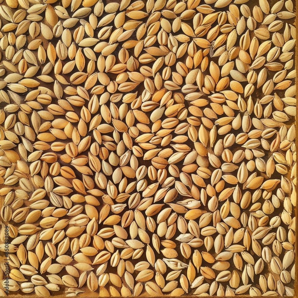 Fototapeta premium Vibrant Assorted Seeds Texture