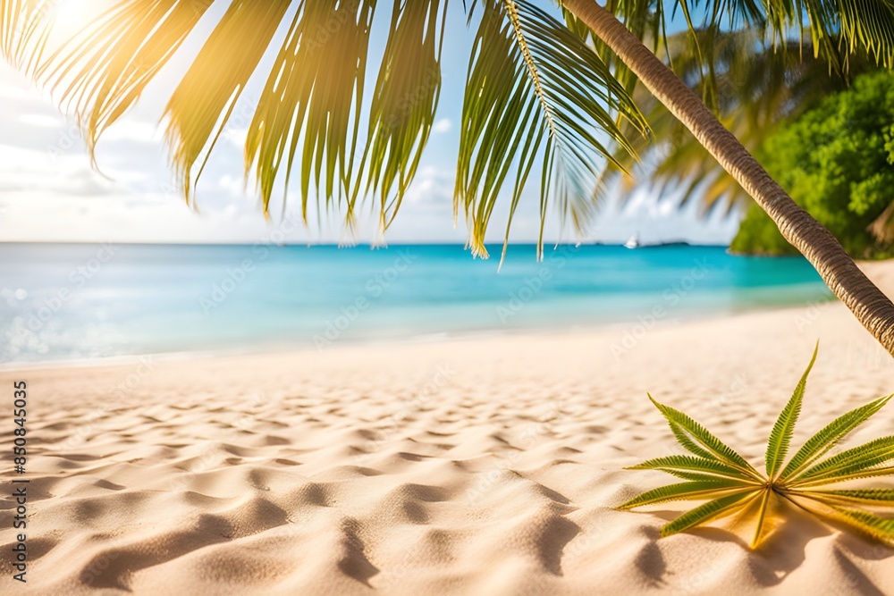 Fototapeta premium Beautiful paradise beach