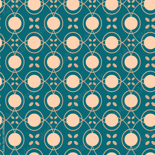 Vintage vector seamless pattern. Elegant aristocratic background.