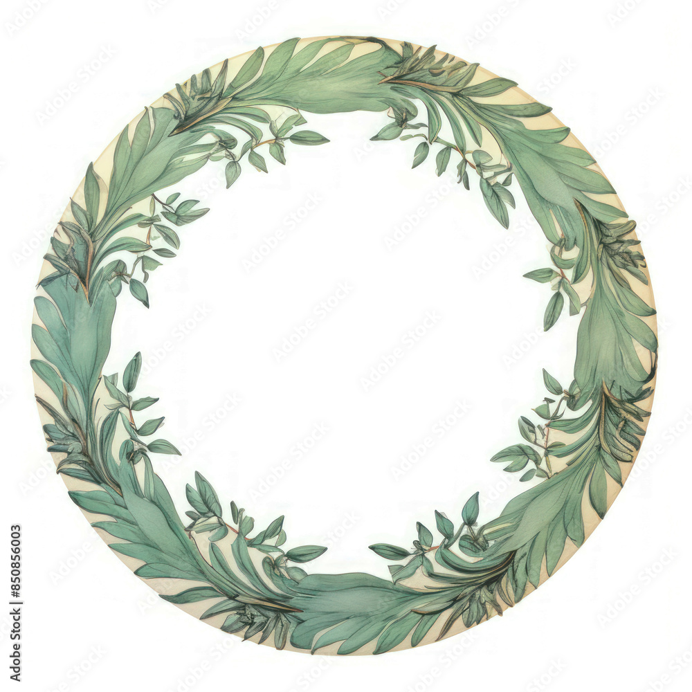 PNG Cloves pattern circle wreath. PNG Cloves pattern circle wreath.