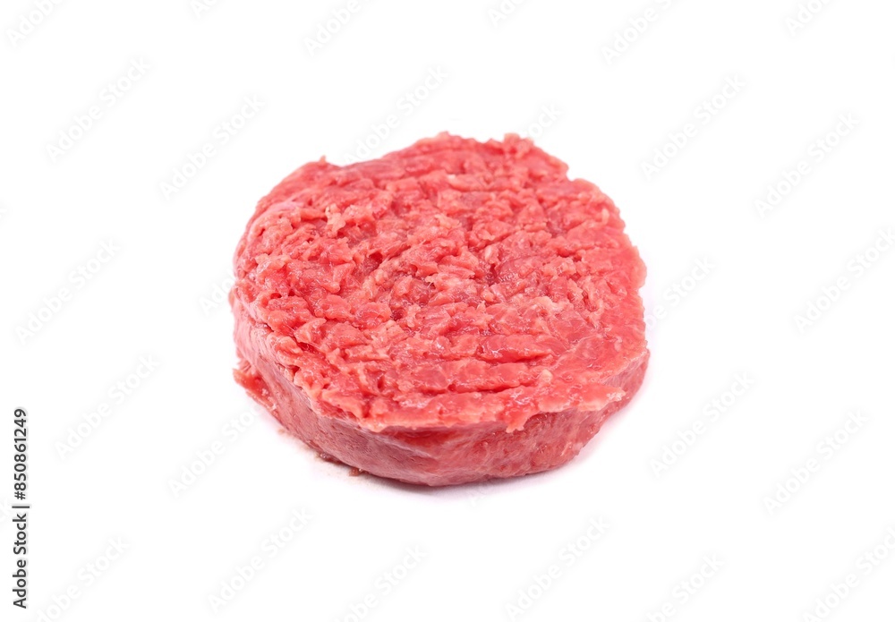 Steak tartare on white background. It is a french dish of raw ground beef. Steak tartare on white background. It is a french dish of raw ground beef.