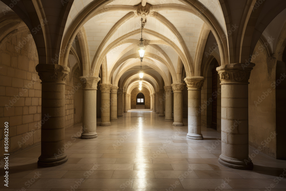 Timeless Elegance: The Grand Archways Hallway Timeless Elegance: The Grand Archways Hallway