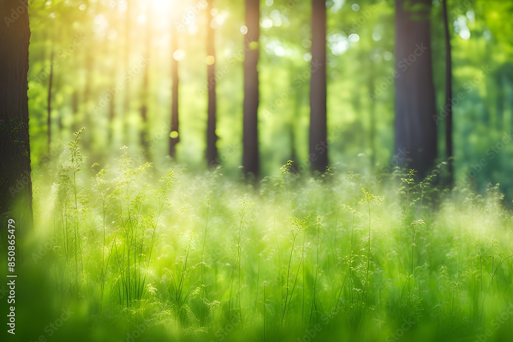 Fototapeta premium green trees