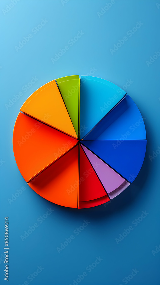 Sleek Pie Chart and Currency Symbol on Blue Background Financial Themes, Trading Reports, Market Analysis Concept Sleek Pie Chart and Currency Symbol on Blue Background Financial Themes, Trading Reports, Market Analysis Concept