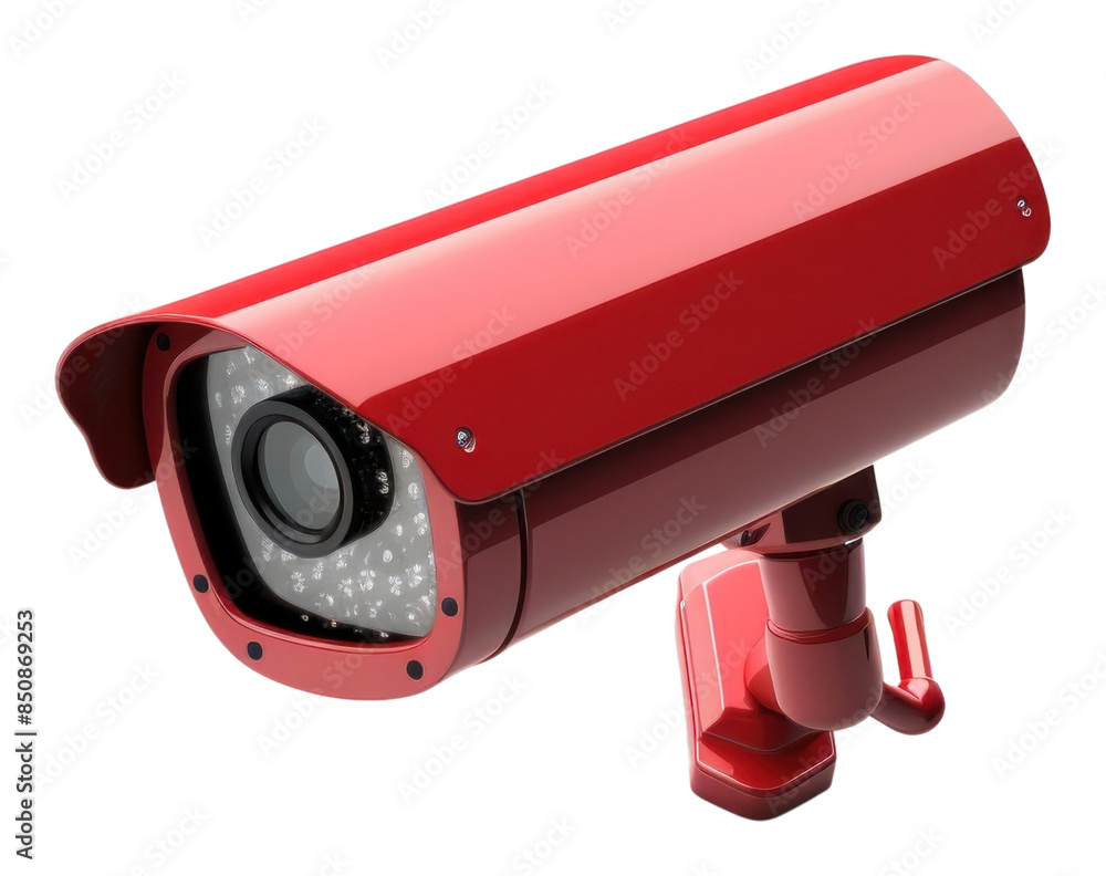 PNG Photo of a colorful CCTV camera surveillance electronics. PNG Photo of a colorful CCTV camera surveillance electronics.
