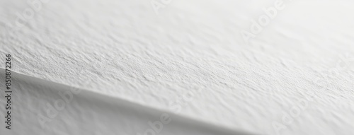 Close-up White Textured Paper for Background