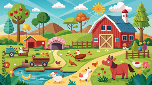 a-nice-farm-with-different-animals
