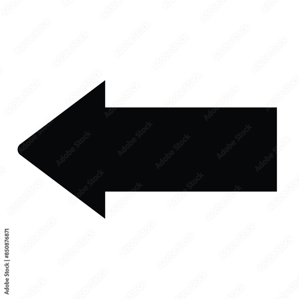thick arrow icon vector styles isolated on white background. Black large forward or left pointing solid long arrow icon sketched as vector symbol. Vector illustration. Eps file 2. thick arrow icon vector styles isolated on white background. Black large forward or left pointing solid long arrow icon sketched as vector symbol. Vector illustration. Eps file 2.