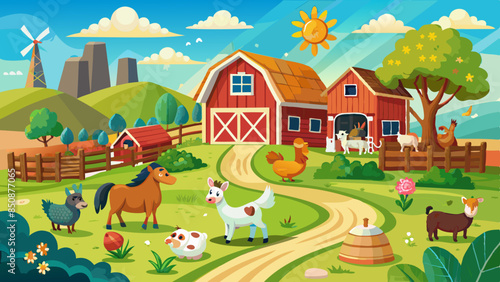 a-nice-farm-with-different-animals