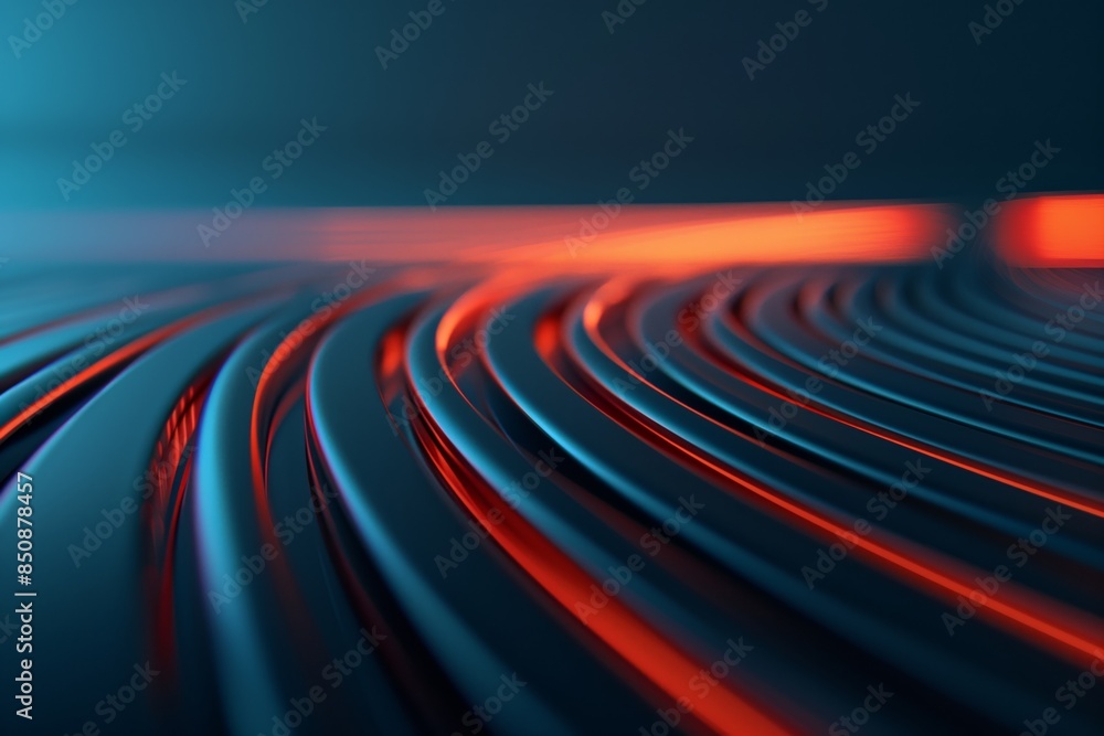 Digital Data Flow, High-tech Technology Progress Light Trails in Motion Digital Data Flow, High-tech Technology Progress Light Trails in Motion