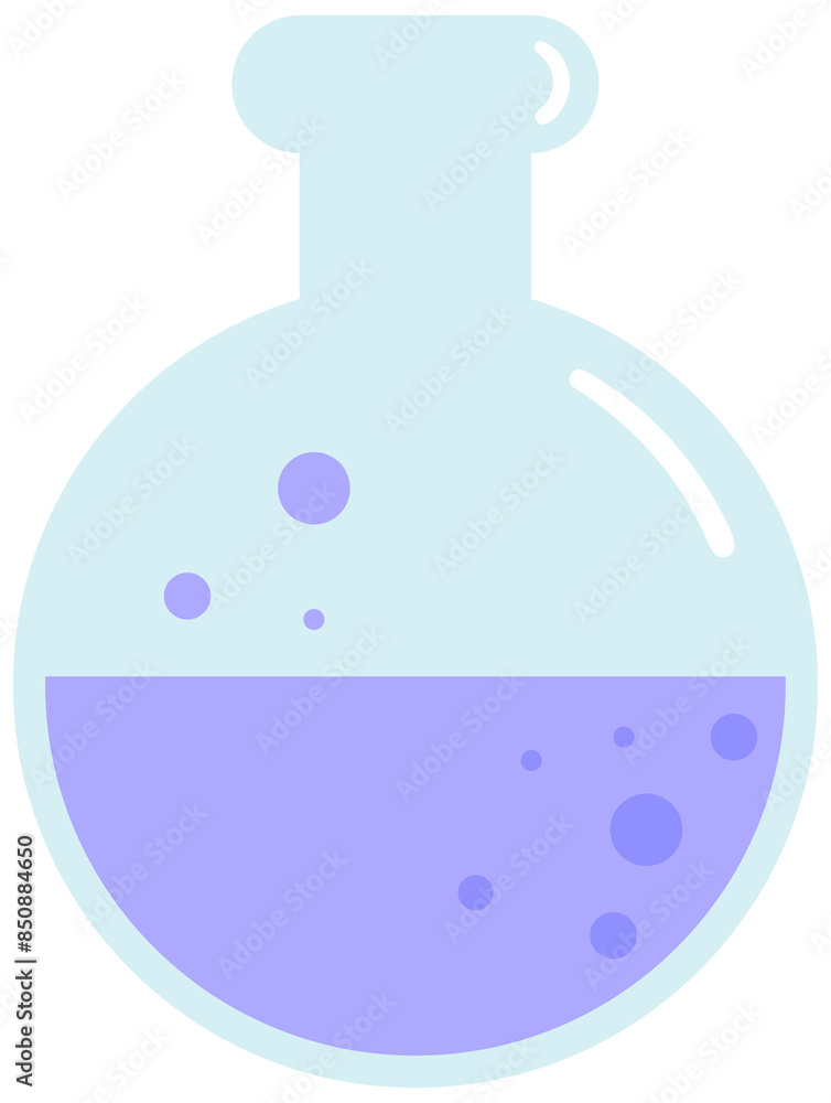 Cute back to school in Children Style Cartoon illustration test tube Cute back to school in Children Style Cartoon illustration test tube