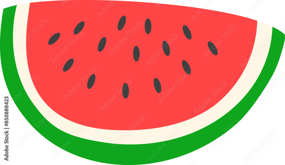 slice of watermelon 일러스트 slice of watermelon 일러스트