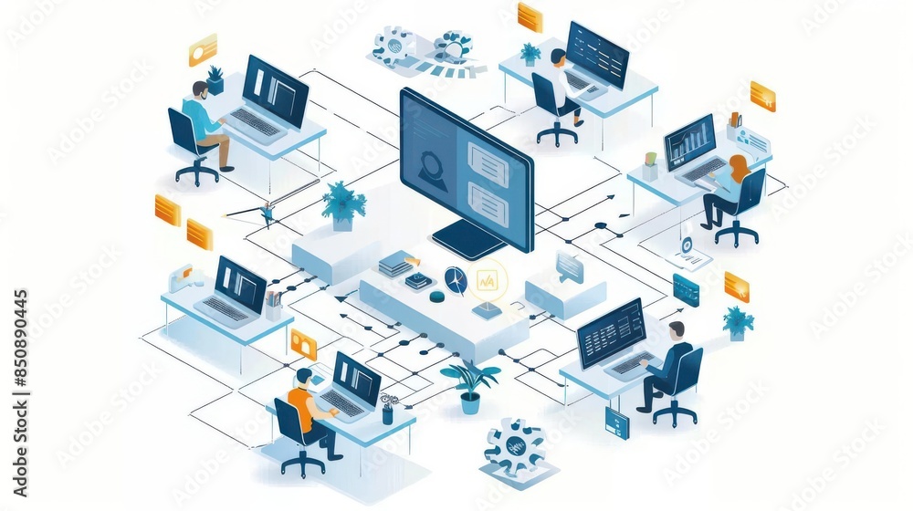 Virtual project management platform Virtual project management platform