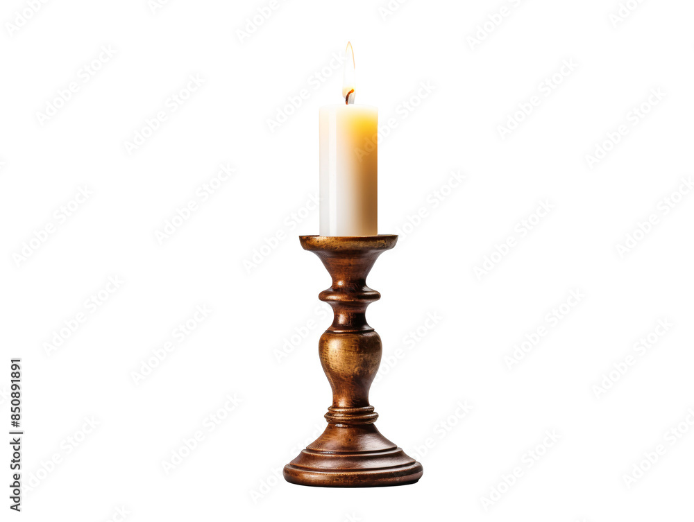 a candle in a candle holder a candle in a candle holder