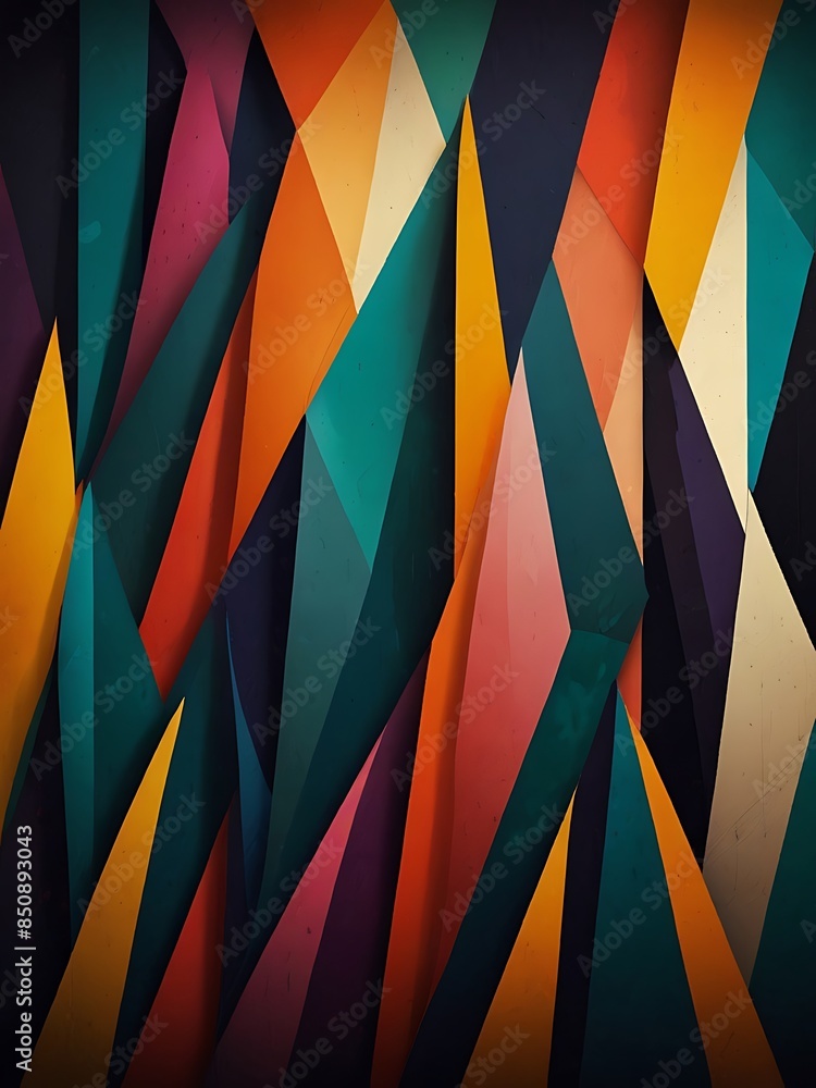 custom made wallpaper toronto digitalGeometric forms morph and converge, creating a symphony of shapes.