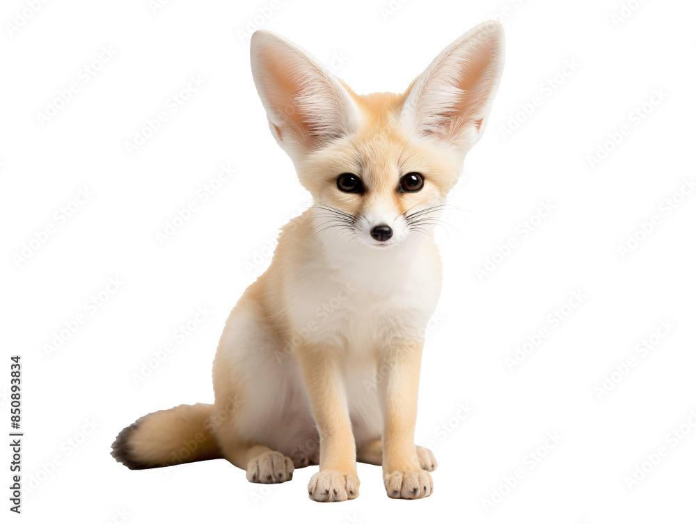 a fox with large ears a fox with large ears