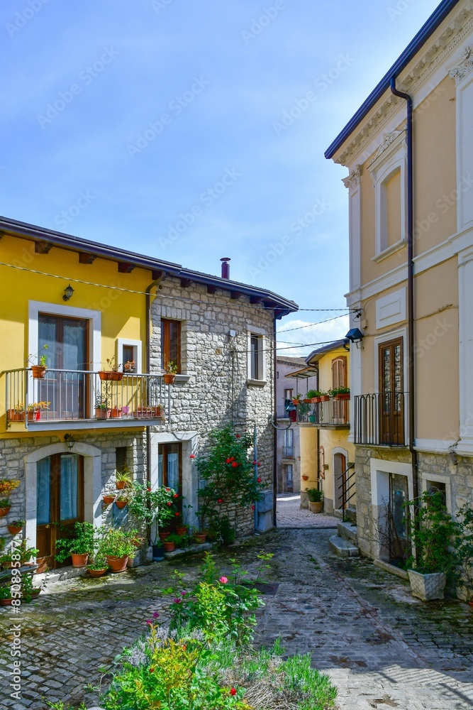 The village of Pietrelcina, Italy. The village of Pietrelcina, Italy.
