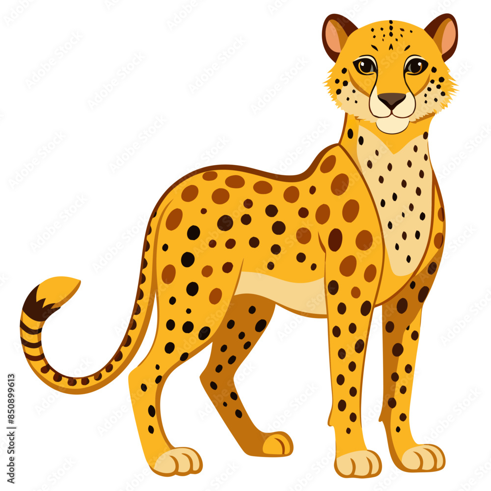 Cheetah vector illustration, cute animal vector illustration, Cheetah illustration vector, cute Cheetah cartoon illustration Cheetah vector illustration, cute animal vector illustration, Cheetah illustration vector, cute Cheetah cartoon illustration