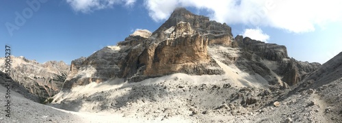 Obraz na płótnie Dolomiti di Cortina d'Ampezzo - Le Tofane w salonie