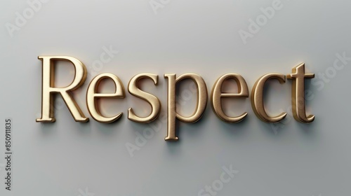 Honor and Appreciation symbol created in 3D Calligraphy.