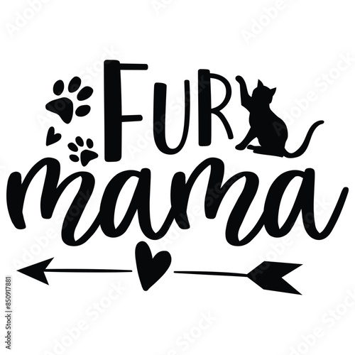 fur mama better illestrator design