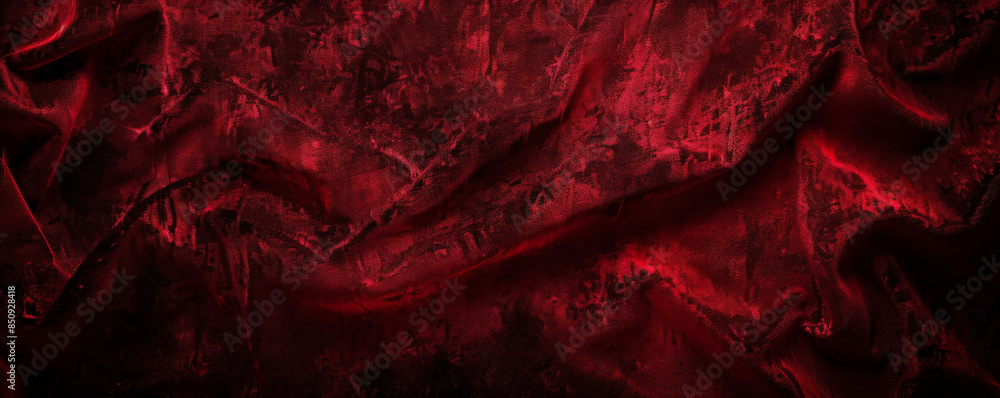 Black background with subtle, dark red velvet textures. Black background with subtle, dark red velvet textures.