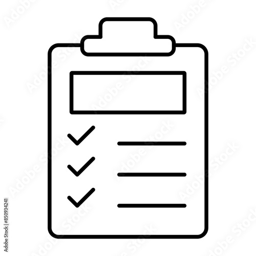 Checklist Icon Design