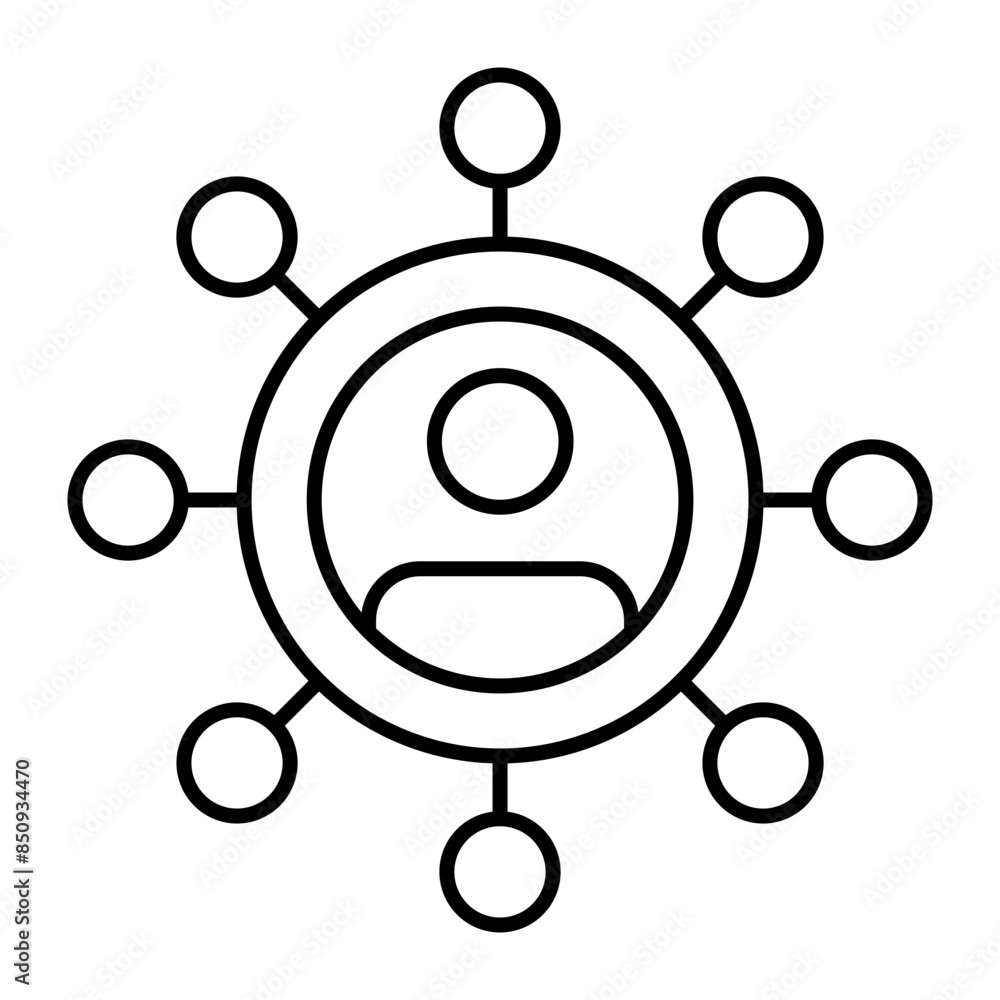 Networking Icon Design Networking Icon Design