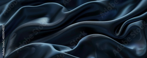 Wallpaper Mural Fabric background with smooth, velvet texture in midnight blue. Torontodigital.ca