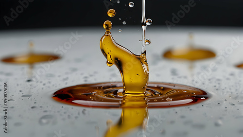 Wallpaper Mural drop of oil Torontodigital.ca