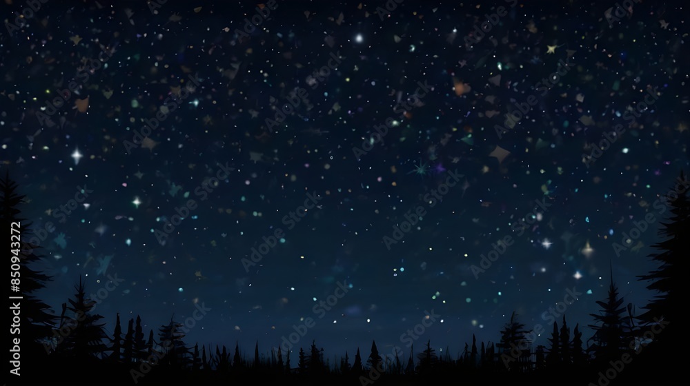 Night star sky with black mountain and river
Night star sky with black mountain and river