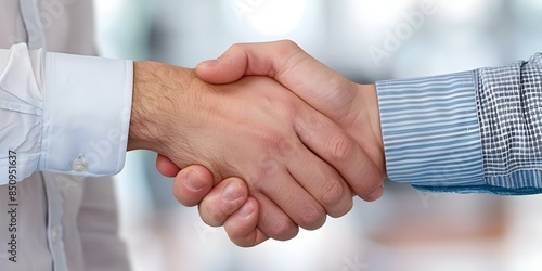 Capturing a Formal Handshake in a Corporate Setting. Concept Corporate Event, Professional Etiquette, Business Photography © Ян Заболотний