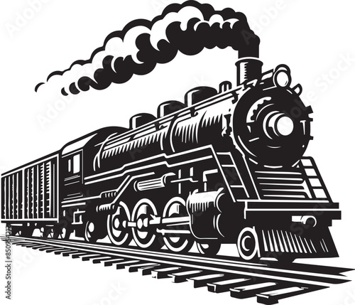 train on the railway