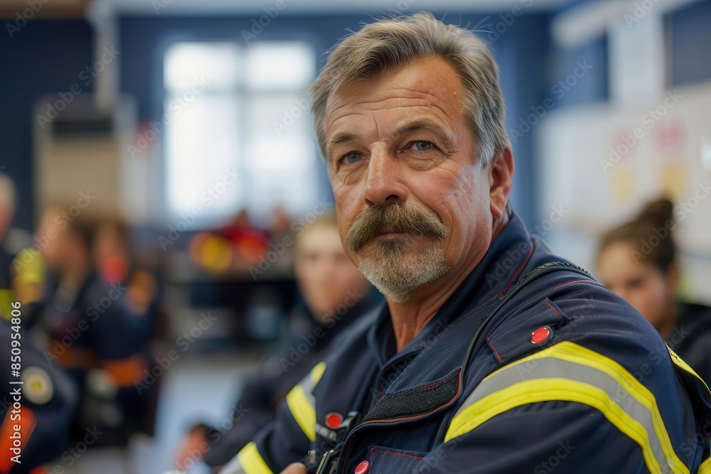 fireman education training mature male firefighter in classroom emergency service technician learning utility worker concept photography fireman education training mature male firefighter in classroom emergency service technician learning utility worker concept photography