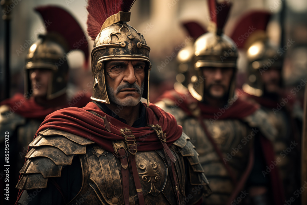 Ancient Roman soldier in combat on a battlefield. Topics related to ancient Rome. Combat in ancient Rome. Historical reconstitution. Eternal Rome. Ancient Rome video games. Ancient Roman soldier in combat on a battlefield. Topics related to ancient Rome. Combat in ancient Rome. Historical reconstitution. Eternal Rome. Ancient Rome video games.