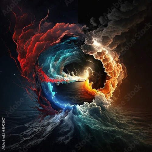 Fire and Ice Vortex