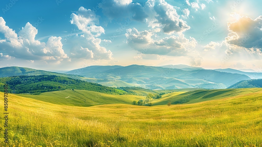 Natural forest landscape Natural forest landscape