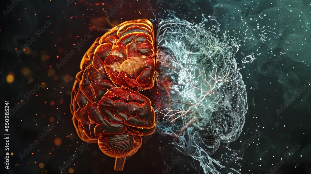 Digital Representation of Brain Activity Before and After Intermittent ...