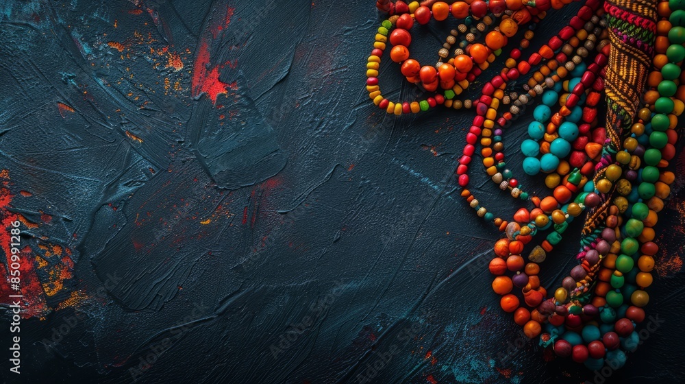 Fototapeta premium juneteenth background concept. with copy space