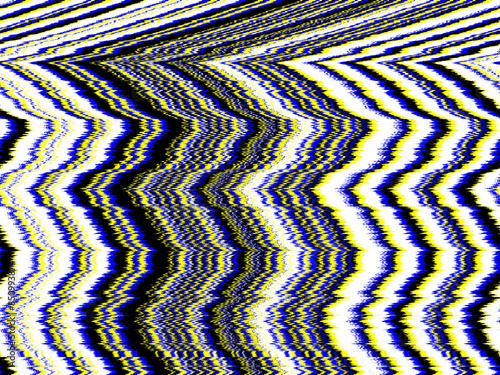 Glitch VHS effect texture isolated no signal error abstract waved curved lines grunge distressed digital black and colored pattern overlay transparent presets png 