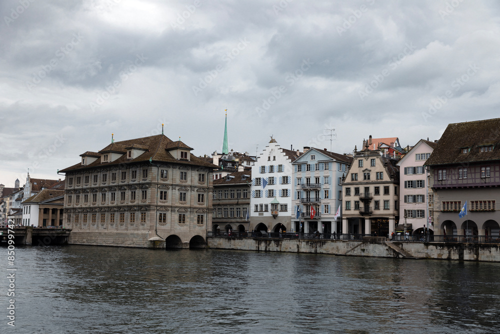 Fototapeta premium Zurich switzerland