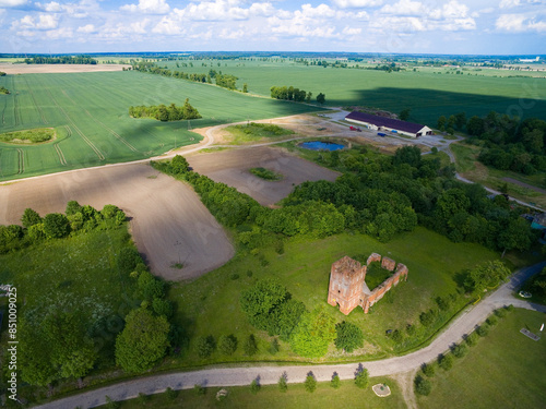 Ruins of Lutheran church in...