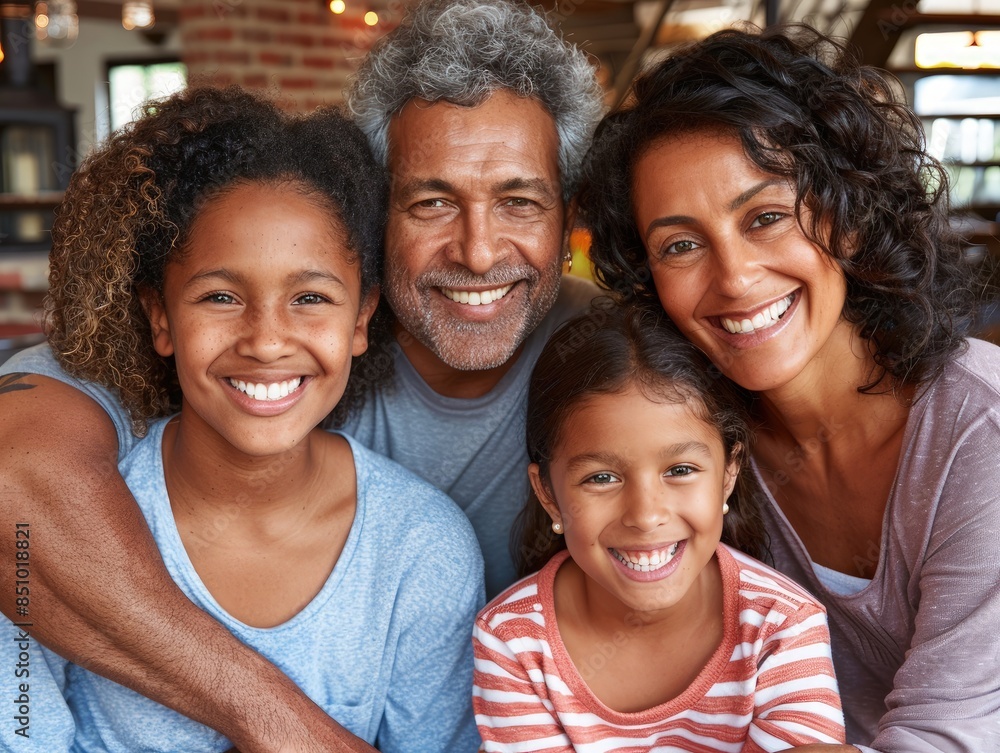 Heartwarming Family Moment Captured in Rustic Store Heartwarming Family Moment Captured in Rustic Store