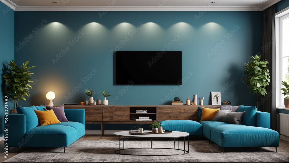 A serene hotel room with a neutral color palette against an empty wall, providing a calming atmosphere for relaxation and rejuvenation, Generative AI A serene hotel room with a neutral color palette against an empty wall, providing a calming atmosphere for relaxation and rejuvenation, Generative AI