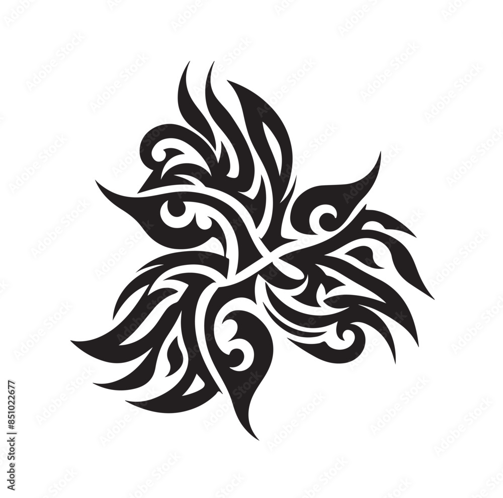 Tribal Tattoo Design vector illustration Tribal Tattoo Design vector illustration
