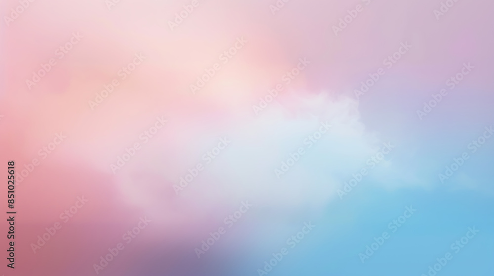 Fototapeta premium Dreamy Pastel Gradient Abstract Background