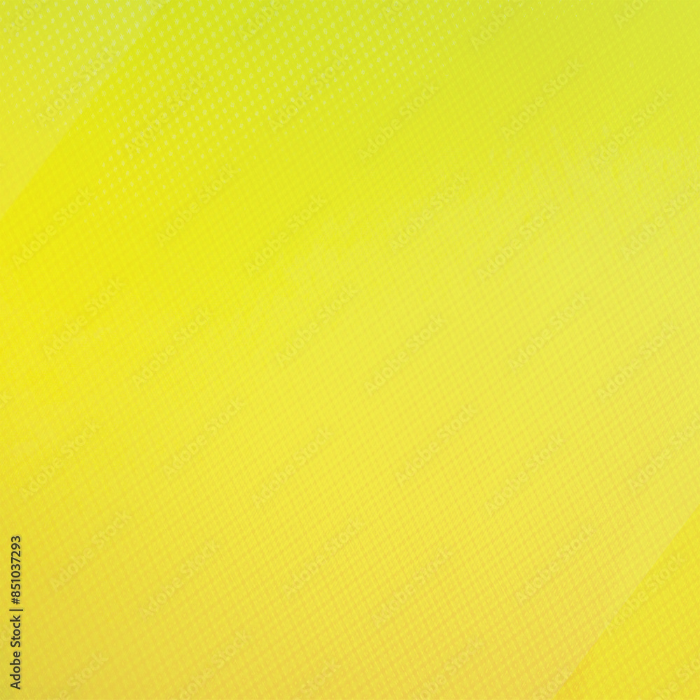 Obraz premium Yellow square background For banner, poster, social media, ad, event, and various design works