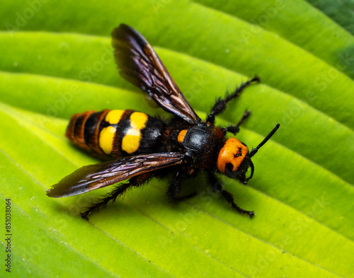 Giant scolia or spotted scolia, Mega scolia, Megascolia maculate L.
One of the species of wasps of the genus Scolia. Included in the list of endangered insect species.
 photo