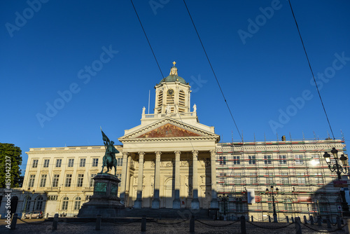 The Church of St. James on Coudenberg at the Place Royale - Brussels, Belgium photo