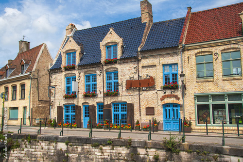 Street in Bergues photo